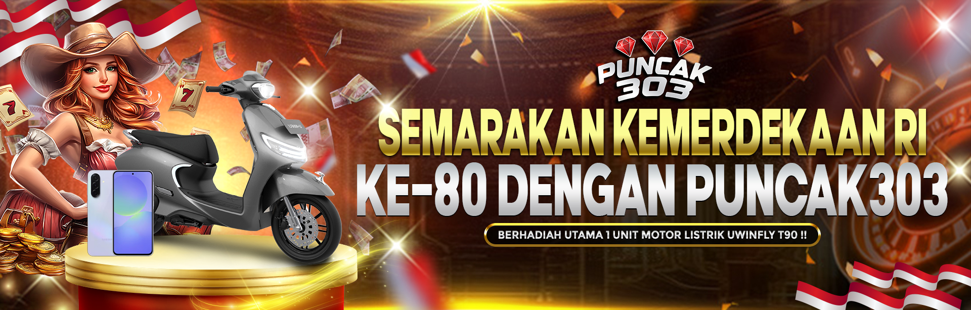 DEPOSIT SEBANYAK BANYAKNYA , SAPU BERSIH HADIAHNYA !