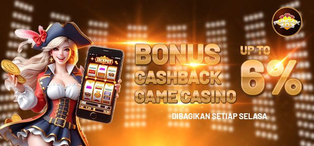 CASHBACK CASINO UP TO 6%