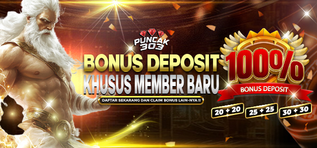BONUS NEW MEMBER 100%