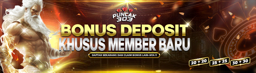BONUS DEPOSIT MEMBER BARU 100%