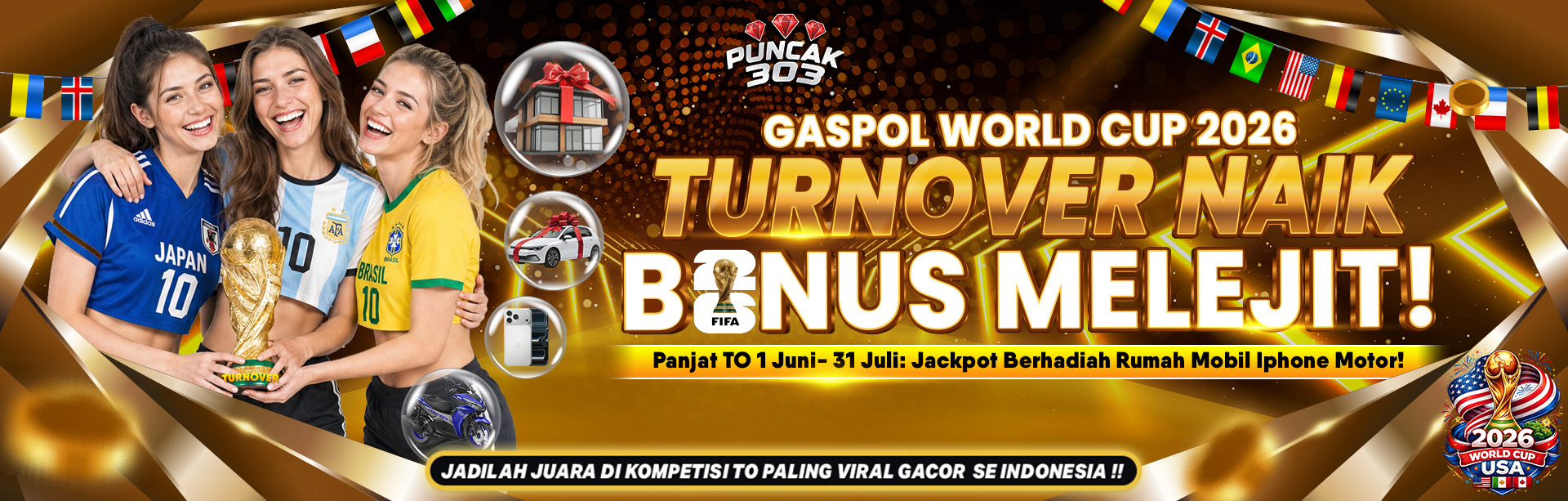 BONUS PANJAT TURNOVER