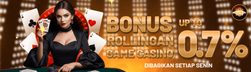 ROLLINGAN CASINO UP TO 0.7%