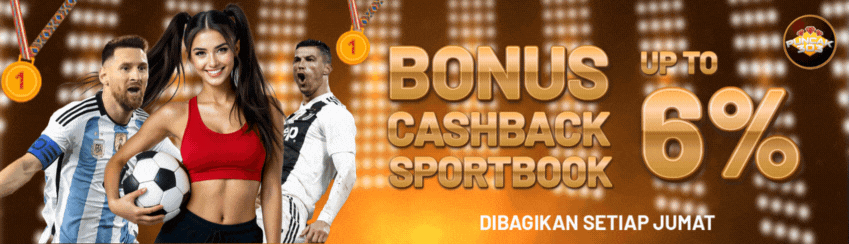 BONUS CASHBACK SPORTSBOOK UP TO 6%
