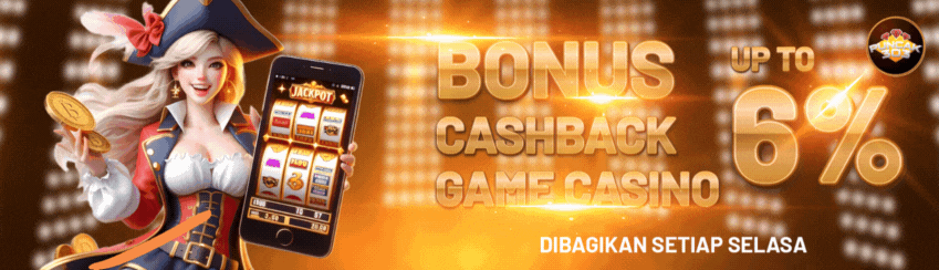 BONUS CASHBACK CASINO UP TO 6%